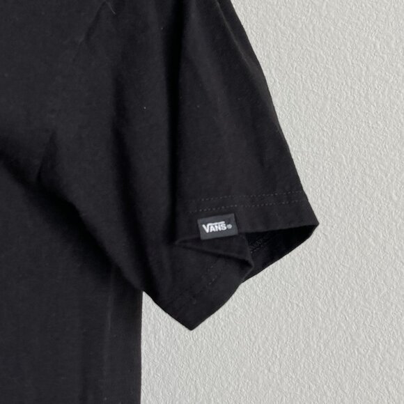 Vans Men's Black White Hi-Point Classic Fit Short Sleeve Pullover T-Shirt Size S - Picture 3 of 5